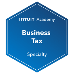 Intuit Business Tax Specialist badge