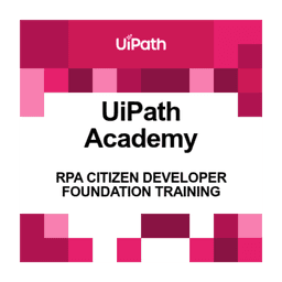 UiPath Foundations Certified badge
